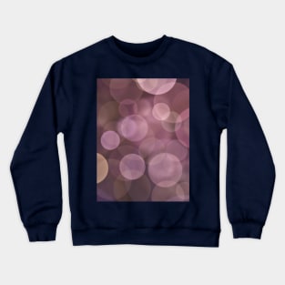 Layered bright pink and purple bubbles Crewneck Sweatshirt